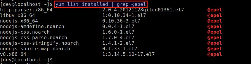 Rhel List Installed Packages Oseghost